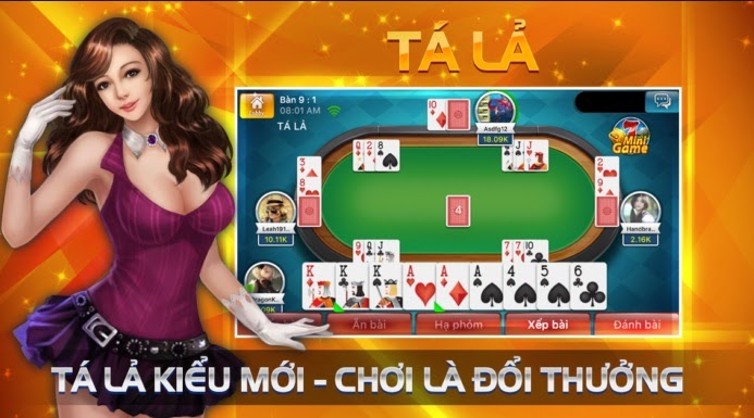 Tá lả - Game bài đổi thưởng béo bở