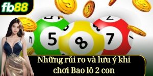 Những rủi ro và lưu ý khi chơi Bao lô 2 con