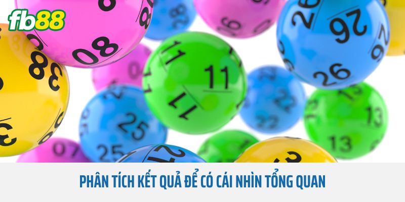 Phân tích kết quả để có cái nhìn tổng quan